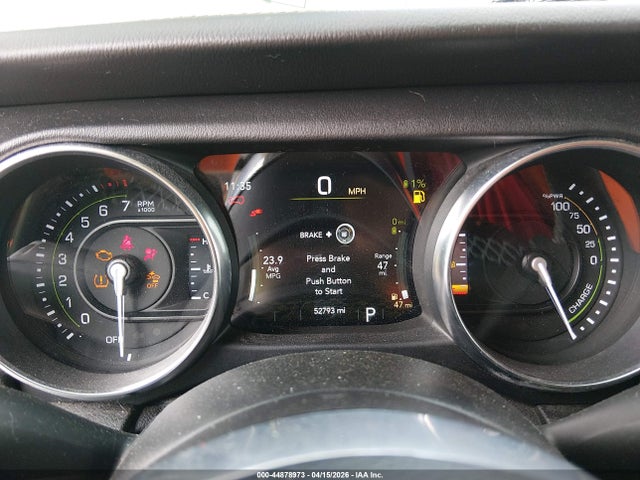 2021 Jeep Wrangler 4xe Unlimited Sahara 4x4 მანქანა იყიდება აუქციონზე, vin: 1C4JJXP6XMW703015, აუქციონის ნომერი: 44878973