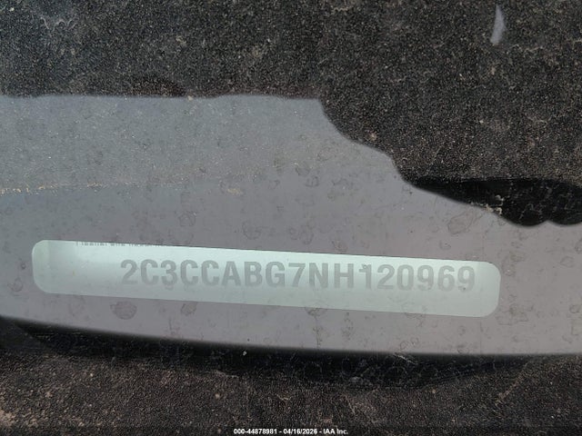 Продаж на аукціоні авто 2022 Chrysler 300 S, vin: 2C3CCABG7NH120969, номер лоту: 44878981