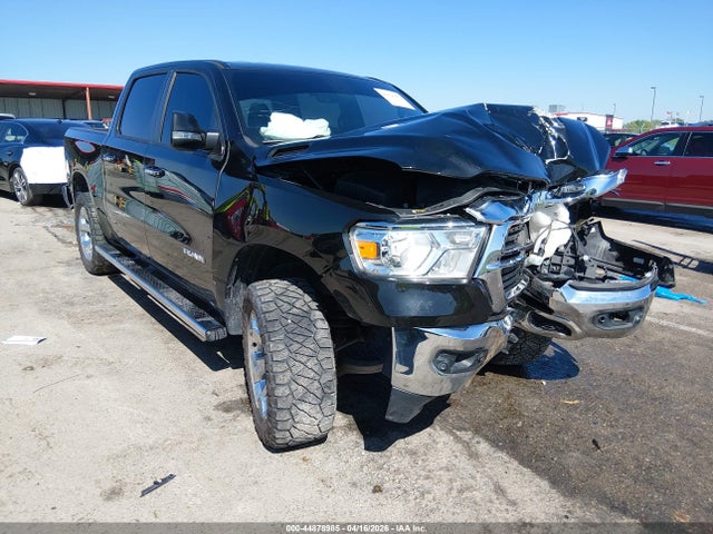 2019 Ram 1500 Big Horn/lone Star  4x4 5'7 Box მანქანა იყიდება აუქციონზე, vin: 1C6SRFFT3KN919250, აუქციონის ნომერი: 44878985