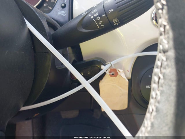 2018 Fiat 500 Lounge მანქანა იყიდება აუქციონზე, vin: 3C3CFFCH8JT524263, აუქციონის ნომერი: 44878995