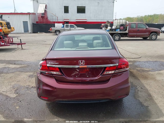 44879051 :رقم المزاد ، 19XFB2F5XFE211029 vin ، 2015 Honda Civic Lx مزاد بيع