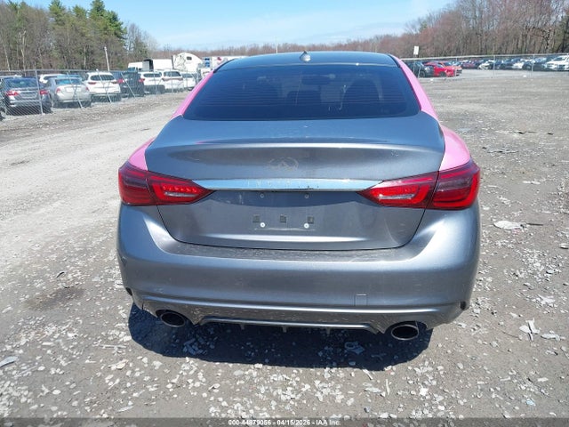 44879056 :رقم المزاد ، JN1EV7ARXJM434887 vin ، 2018 Infiniti Q50 3.0t Luxe مزاد بيع