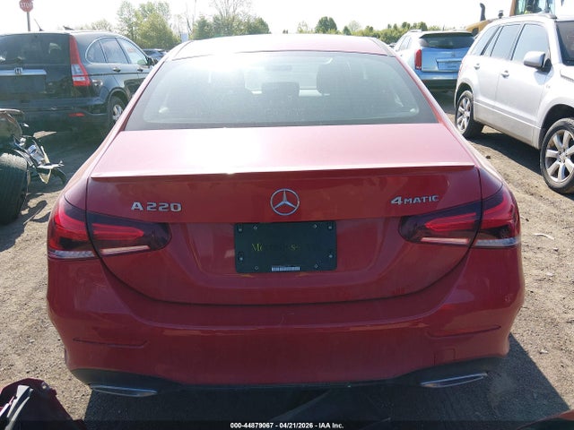 44879067 :رقم المزاد ، WDD3G4FB0KW021025 vin ، 2019 Mercedes-benz A 220 4matic مزاد بيع