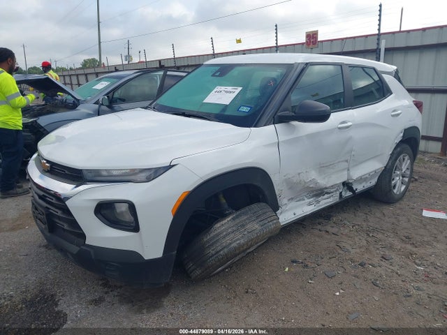 2022 Chevrolet Trailblazer Fwd Ls მანქანა იყიდება აუქციონზე, vin: KL79MMS26NB120282, აუქციონის ნომერი: 44879089