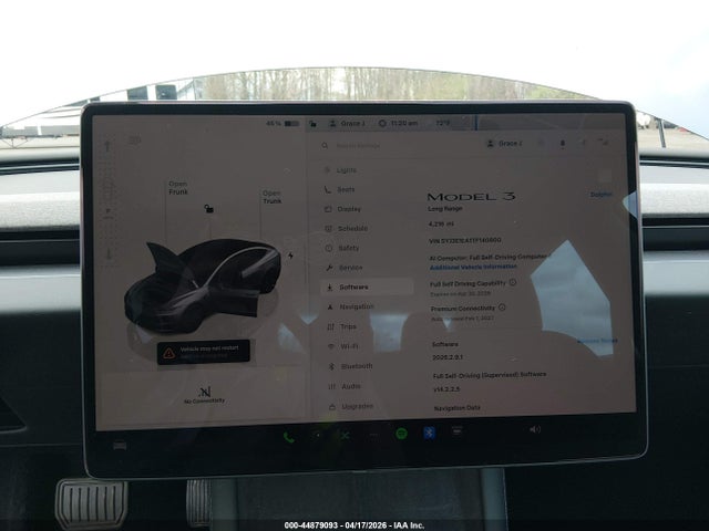 5YJ3E1EA1TF140800 Tesla Model 3 Premium Rear-wheel Drive/standard Rear-wheel Drive