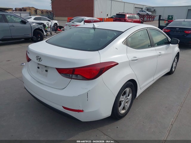44879122 :رقم المزاد ، 5NPDH4AE3EH475857 vin ، 2014 Hyundai Elantra Se مزاد بيع