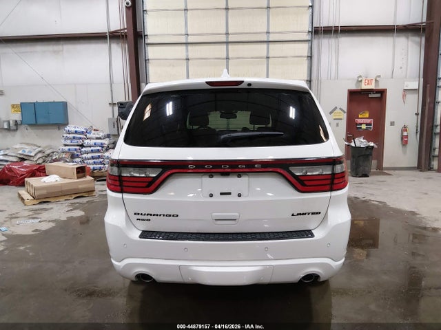 Продаж на аукціоні авто 2016 Dodge Durango Limited, vin: 1C4RDJDG8GC323648, номер лоту: 44879157