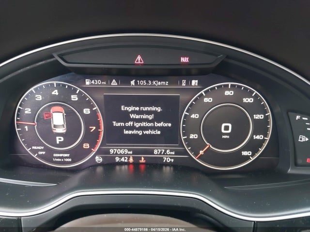 Продажа на аукционе авто 2017 Audi Q7 3.0t Premium, vin: WA1VAAF79HD026818, номер лота: 44879186