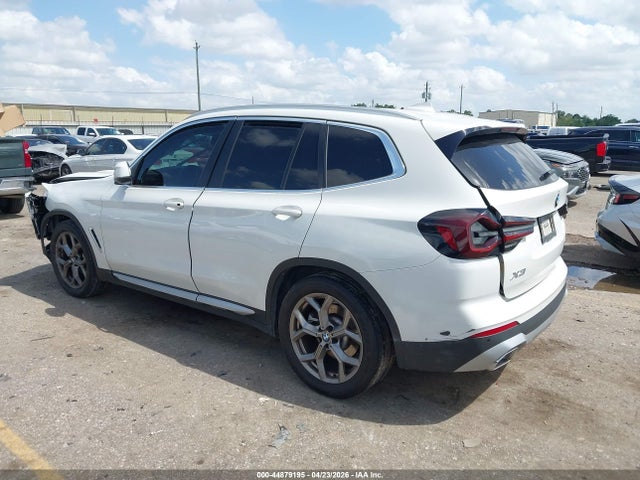 2022 Bmw X3 Sdrive30i მანქანა იყიდება აუქციონზე, vin: 5UX43DP01N9M07591, აუქციონის ნომერი: 44879195