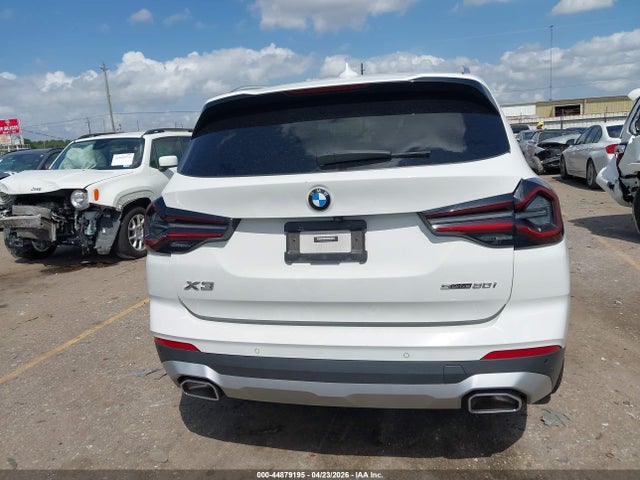 2022 Bmw X3 Sdrive30i მანქანა იყიდება აუქციონზე, vin: 5UX43DP01N9M07591, აუქციონის ნომერი: 44879195