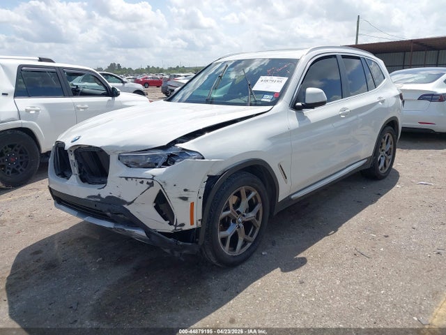 2022 Bmw X3 Sdrive30i მანქანა იყიდება აუქციონზე, vin: 5UX43DP01N9M07591, აუქციონის ნომერი: 44879195
