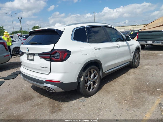 2022 Bmw X3 Sdrive30i მანქანა იყიდება აუქციონზე, vin: 5UX43DP01N9M07591, აუქციონის ნომერი: 44879195