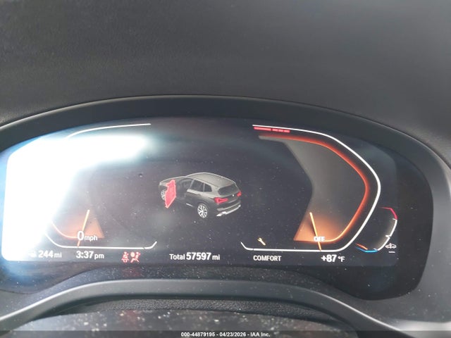 2022 Bmw X3 Sdrive30i მანქანა იყიდება აუქციონზე, vin: 5UX43DP01N9M07591, აუქციონის ნომერი: 44879195