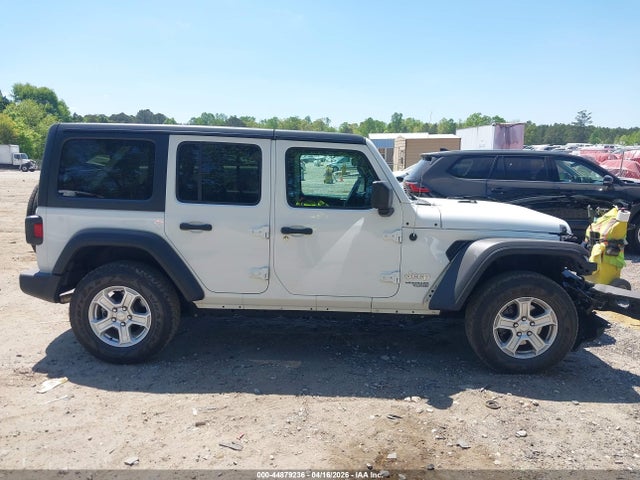 Продажа на аукционе авто 2019 Jeep Wrangler Unlimited Sport S 4x4, vin: 1C4HJXDN6KW591465, номер лота: 44879236