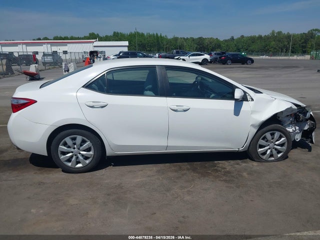 2016 Toyota Corolla Le მანქანა იყიდება აუქციონზე, vin: 2T1BURHE0GC709514, აუქციონის ნომერი: 44879238