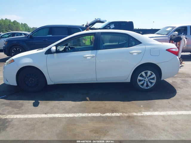 2016 Toyota Corolla Le მანქანა იყიდება აუქციონზე, vin: 2T1BURHE0GC709514, აუქციონის ნომერი: 44879238