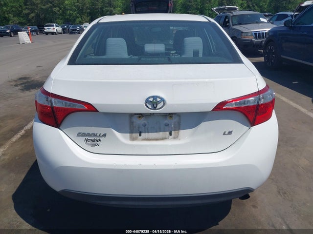 2016 Toyota Corolla Le მანქანა იყიდება აუქციონზე, vin: 2T1BURHE0GC709514, აუქციონის ნომერი: 44879238