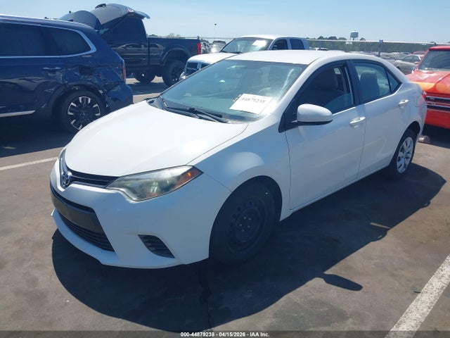 2016 Toyota Corolla Le მანქანა იყიდება აუქციონზე, vin: 2T1BURHE0GC709514, აუქციონის ნომერი: 44879238