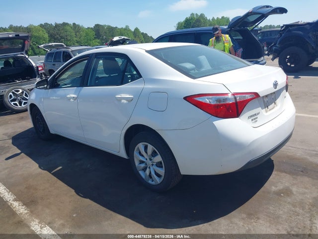 2016 Toyota Corolla Le მანქანა იყიდება აუქციონზე, vin: 2T1BURHE0GC709514, აუქციონის ნომერი: 44879238