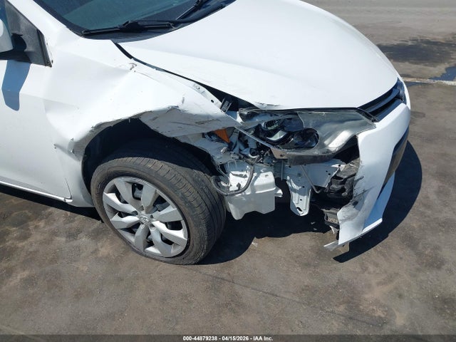 2016 Toyota Corolla Le მანქანა იყიდება აუქციონზე, vin: 2T1BURHE0GC709514, აუქციონის ნომერი: 44879238