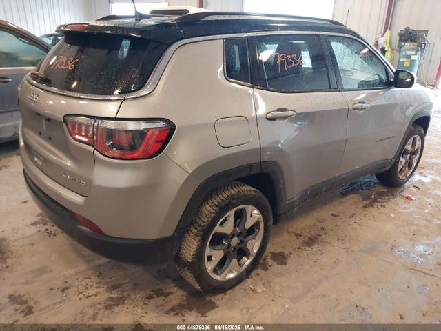 Продажа на аукционе авто 2020 Jeep Compass Limited 4x4, vin: 3C4NJDCB1LT160080, номер лота: 44879336