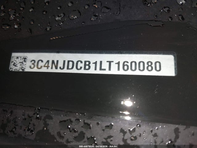 Продажа на аукционе авто 2020 Jeep Compass Limited 4x4, vin: 3C4NJDCB1LT160080, номер лота: 44879336