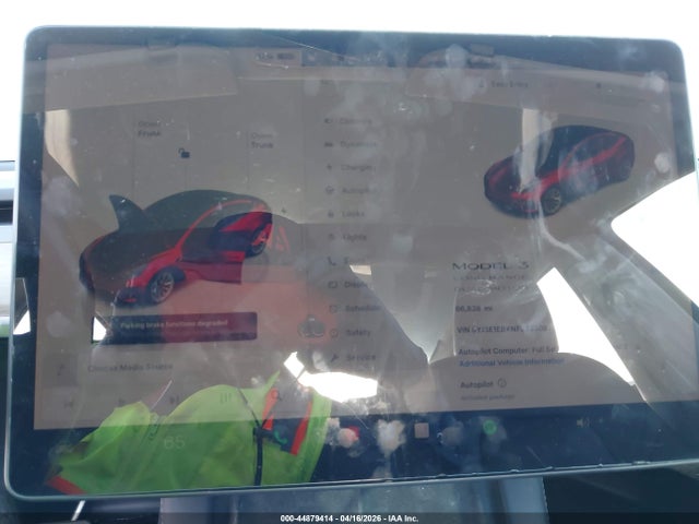 Продаж на аукціоні авто 2022 Tesla Model 3 Long Range Dual Motor All-wheel Drive, vin: 5YJ3E1EBXNF273308, номер лоту: 44879414