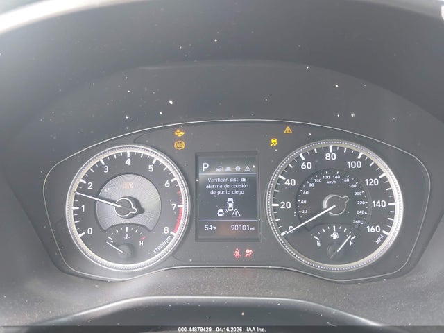 2019 Hyundai Santa Fe Se მანქანა იყიდება აუქციონზე, vin: 5NMS23AD7KH112416, აუქციონის ნომერი: 44879429