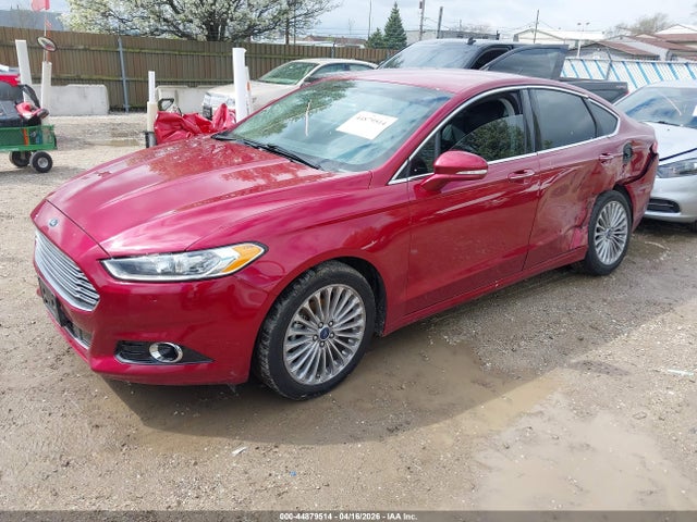 44879514 :رقم المزاد ، 3FA6P0K99ER266292 vin ، 2014 Ford Fusion Titanium مزاد بيع