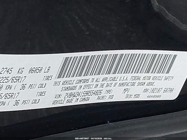 Aukcja sprzedaży 2009 Volkswagen Routan Se, vin: 2V8HW34159R554826, numer aukcji: 44879557