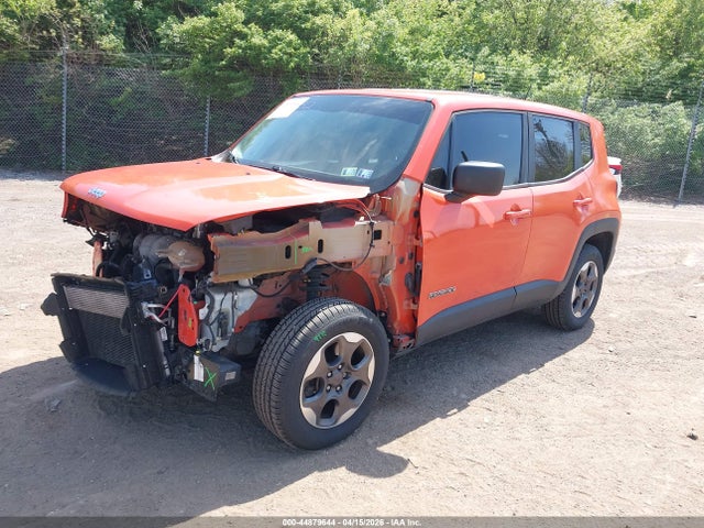 44879644 :رقم المزاد ، ZACCJBAT4GPD47074 vin ، 2016 Jeep Renegade Sport مزاد بيع