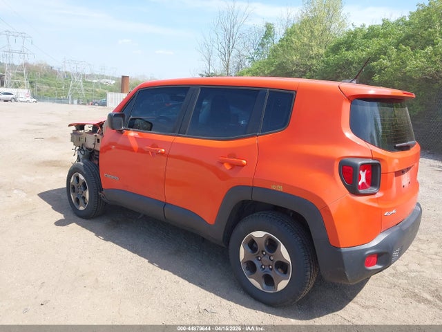 44879644 :رقم المزاد ، ZACCJBAT4GPD47074 vin ، 2016 Jeep Renegade Sport مزاد بيع