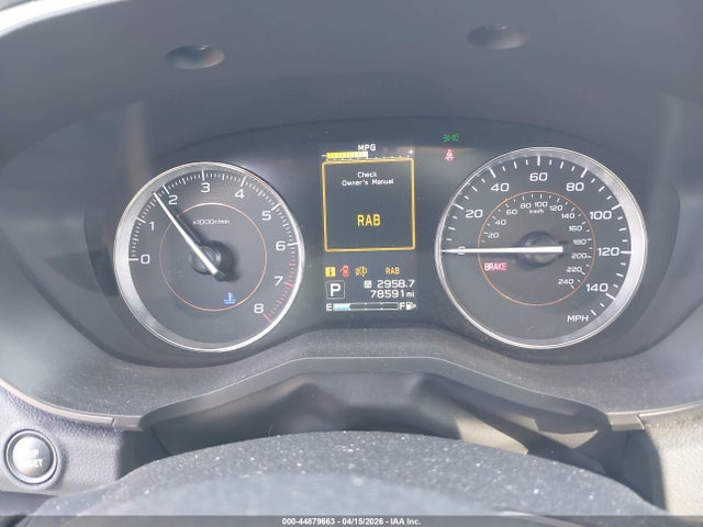 2019 Subaru Crosstrek 2.0i Limited მანქანა იყიდება აუქციონზე, vin: JF2GTANCXK8365421, აუქციონის ნომერი: 44879663