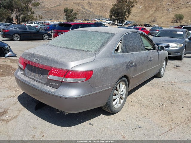 2006 Hyundai Azera Limited/se მანქანა იყიდება აუქციონზე, vin: KMHFC46F86A085401, აუქციონის ნომერი: 44879702