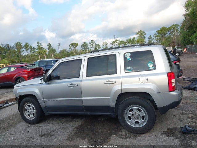 2014 Jeep Patriot Sport მანქანა იყიდება აუქციონზე, vin: 1C4NJPBA5ED509647, აუქციონის ნომერი: 44879742