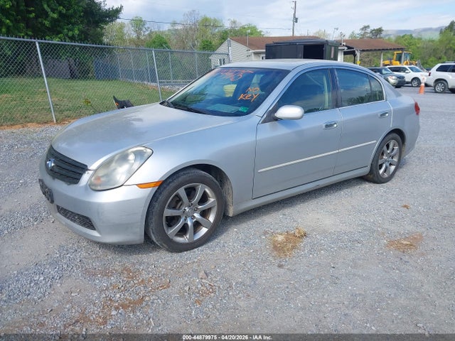 2006 Infiniti G35 მანქანა იყიდება აუქციონზე, vin: JNKCV51E16M501873, აუქციონის ნომერი: 44879975