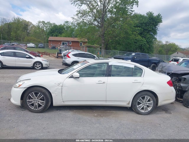 44879982 :رقم المزاد ، JN1DV6AR6BM450608 vin ، 2011 Infiniti G25x مزاد بيع