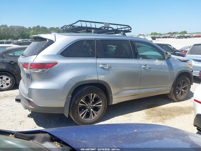 Aukcja sprzedaży 2016 Toyota Highlander Xle V6, vin: 5TDJKRFH9GS285160, numer aukcji: 44879997