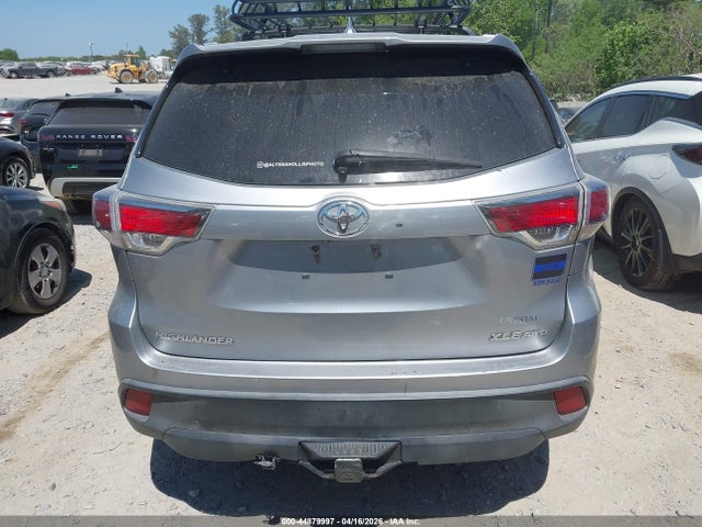 Aukcja sprzedaży 2016 Toyota Highlander Xle V6, vin: 5TDJKRFH9GS285160, numer aukcji: 44879997
