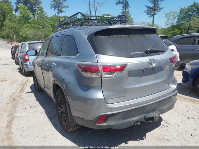 Aukcja sprzedaży 2016 Toyota Highlander Xle V6, vin: 5TDJKRFH9GS285160, numer aukcji: 44879997