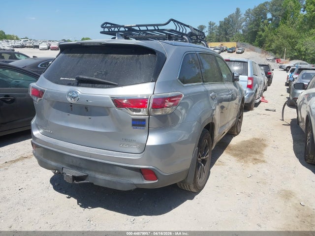 Aukcja sprzedaży 2016 Toyota Highlander Xle V6, vin: 5TDJKRFH9GS285160, numer aukcji: 44879997
