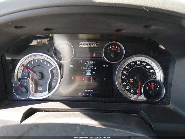 44880027 :رقم المزاد ، 1C6RR6LT9GS128510 vin ، 2016 Ram 1500 Lone Star مزاد بيع