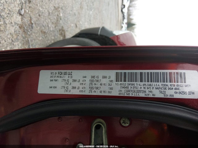 1C6RR7KG0JS297204 RAM 1500 Tradesman 4x4 5&#039;7 Box