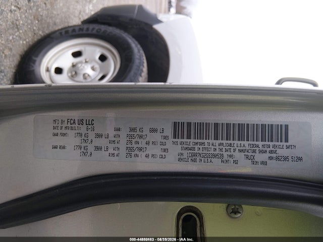 2016 RAM 1500 1C6RR7KG2GS390539 Photo 8