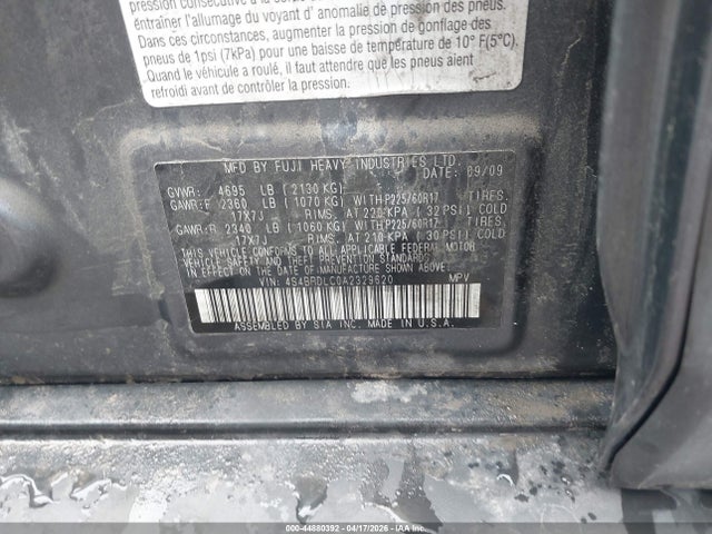 Продаж на аукціоні авто 2010 Subaru Outback 3.6r Limited, vin: 4S4BRDLC0A2329620, номер лоту: 44880392