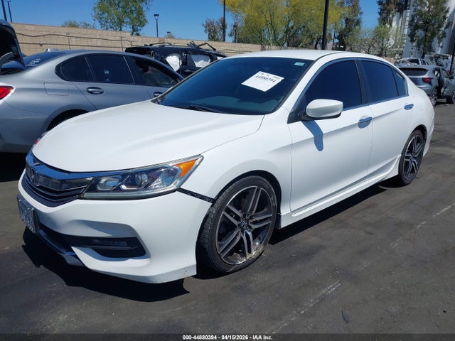 44880394 :رقم المزاد ، 1HGCR2F50GA055278 vin ، 2016 Honda Accord Sport مزاد بيع