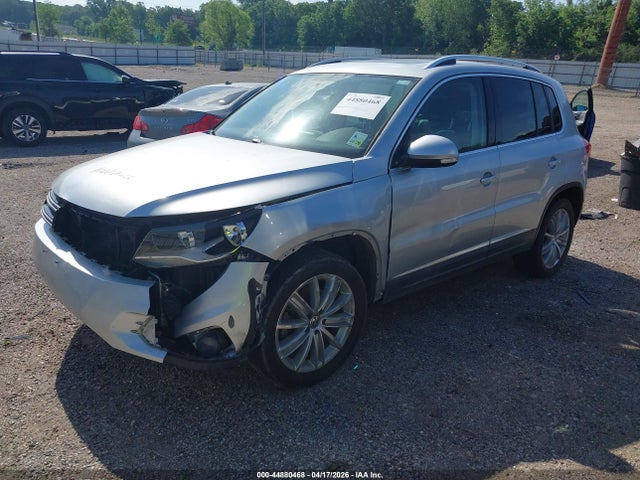 2014 Volkswagen Tiguan Sel მანქანა იყიდება აუქციონზე, vin: WVGAV3AX9EW573742, აუქციონის ნომერი: 44880468