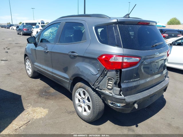 Продажа на аукционе авто 2020 Ford Ecosport Se, vin: MAJ3S2GE7LC383559, номер лота: 44880473