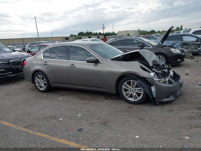 2013 Infiniti G37 Journey მანქანა იყიდება აუქციონზე, vin: JN1CV6AP6DM301306, აუქციონის ნომერი: 44880476