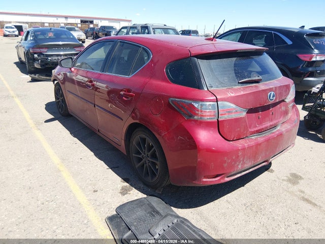 2011 Lexus Ct 200h Premium მანქანა იყიდება აუქციონზე, vin: JTHKD5BH1B2042888, აუქციონის ნომერი: 44880488